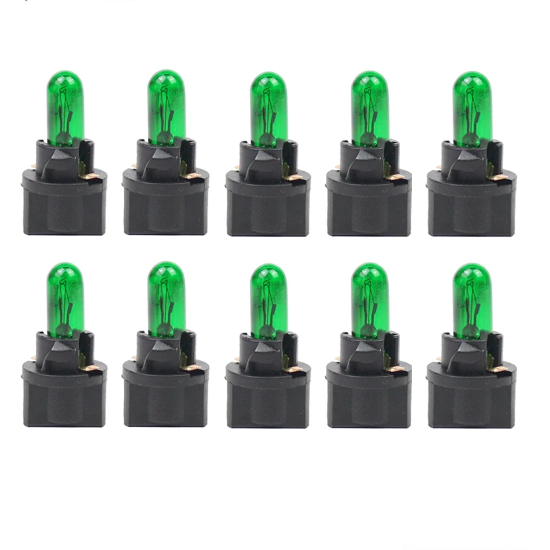 

10 шт., T5, SMD, автомобильная лампа