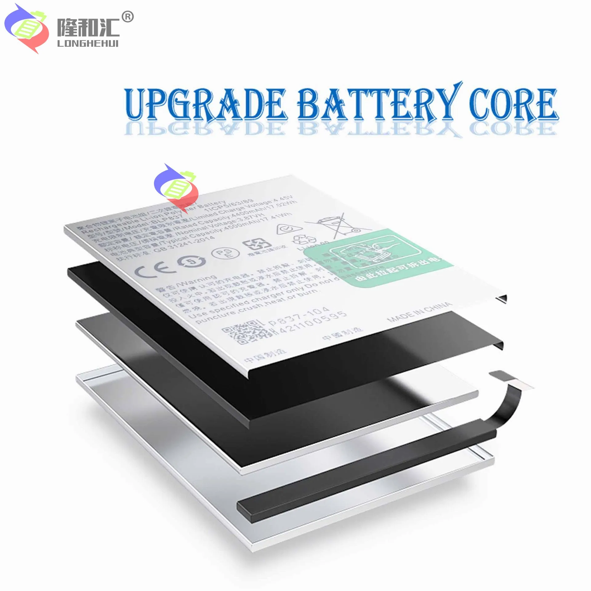 Kup Kompatybilny Z OPPO / Realme 8 Pro BLP837 4500mAh Bateria Do Telefonu