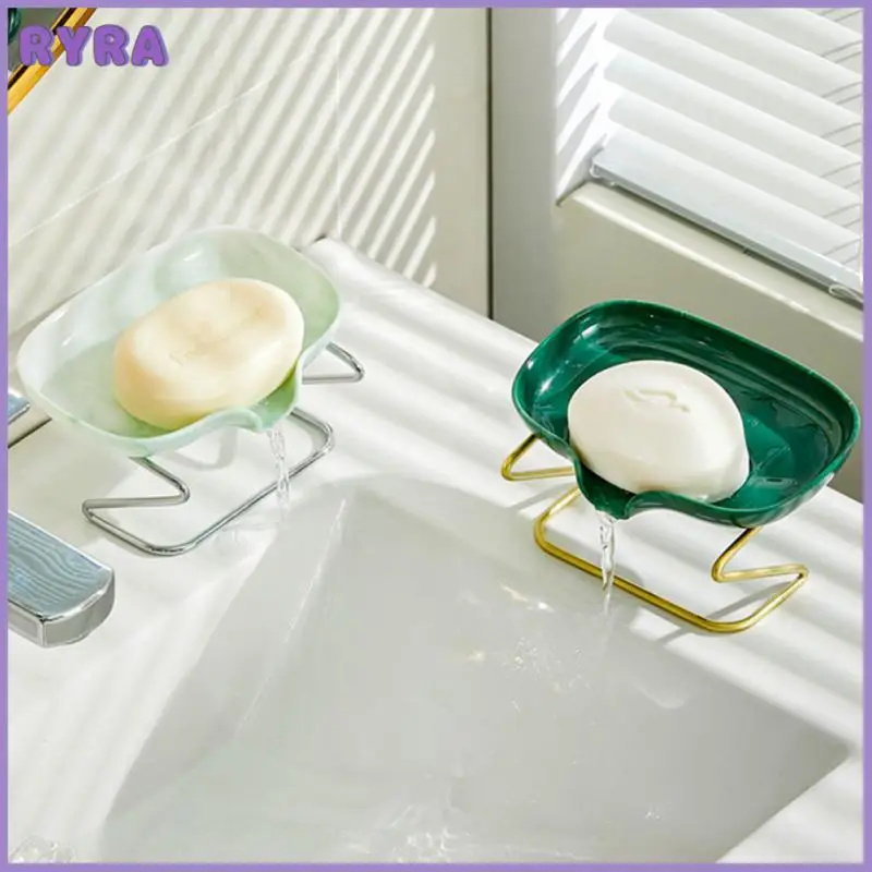 

Soap Holder Container No Punching Soap Holder Soap Dish Creative Drainage Soap Box Soap Box Drain Holder Newest 2023