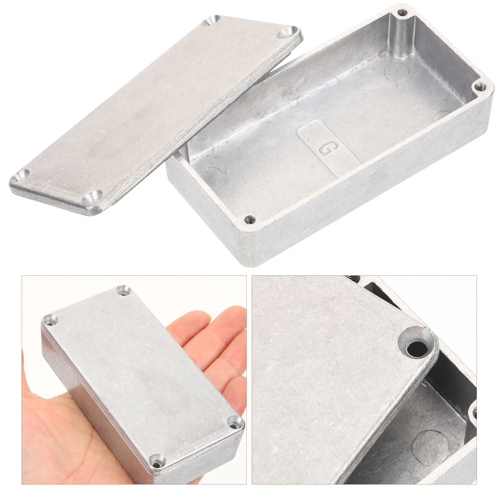 

Guitar Effect Pedal Box Aluminum Guitar Pedal Box Diecasting Stomp Box Case
