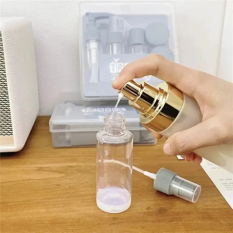 BeeChip набор из 6 независимых бутылок для путешествий косметический шампунь гель