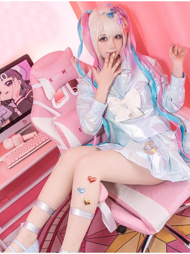 

NEEDY GIRL OVERDOSE KAngel Cosplay Costume Female Hallowmas Skirt COS Uniform