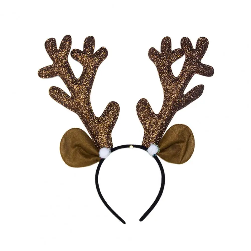 

Wear-resistant Classic Lovely Animal Christmas Headband Funny Christmas Headband Stable for Christmas