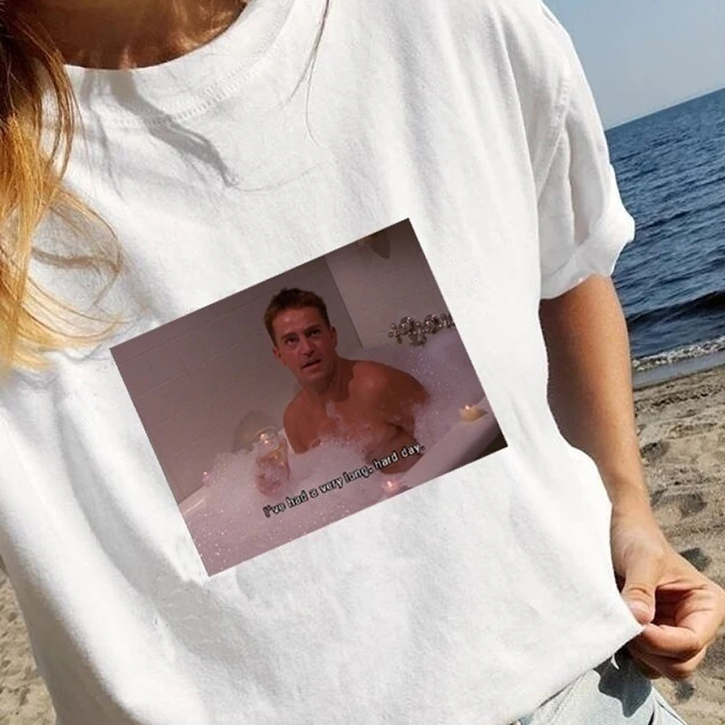 

I've Had A Very Long Hard Day FRIENDS TV Shows Printing T-shirt Cotton Men T shirt New TEE TSHIRT Womens Casual Fashion Summer