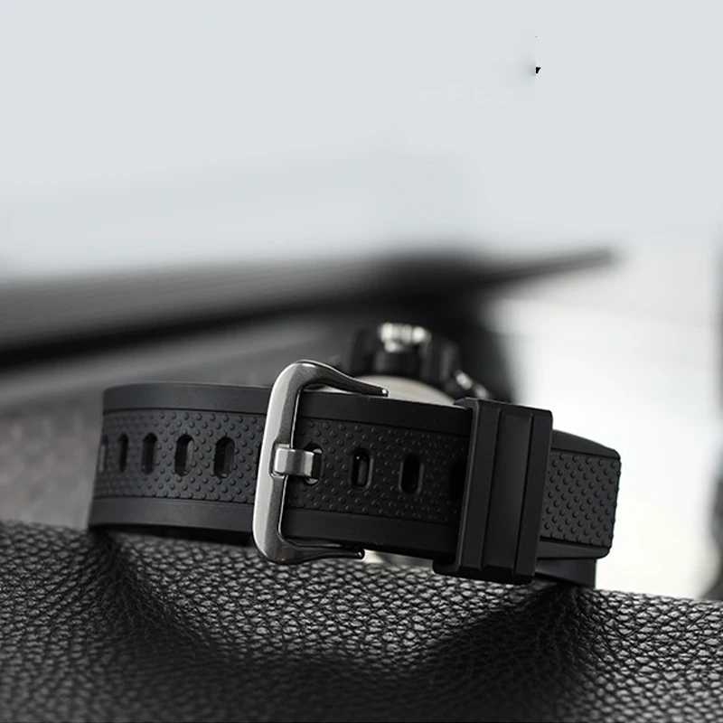 Фото Браслет из силиконовой резины для casio GST210 GST-W110/S130/B100/S100G/S110/410, ремешок для часов, высококачественный ремешок для часов, ремешок для наручных часов №3