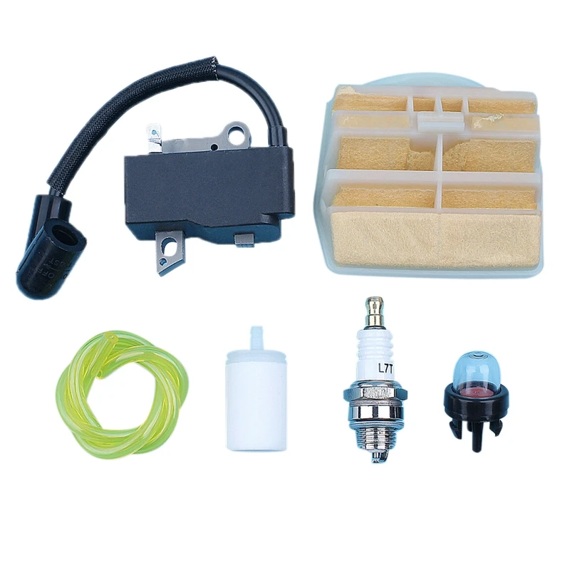 Комплект воздушных фильтров катушки зажигания для Husqvarna 445 450 JONSERED 2245 2250 детали