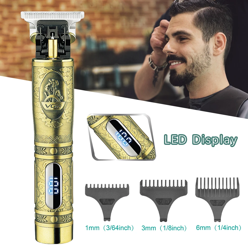 T9 0mm Electric Hair Clipper Hair Trimmer For Men Shaver Beard Trimmer Electric Shaver For Men Barber Hair Cutting Machine