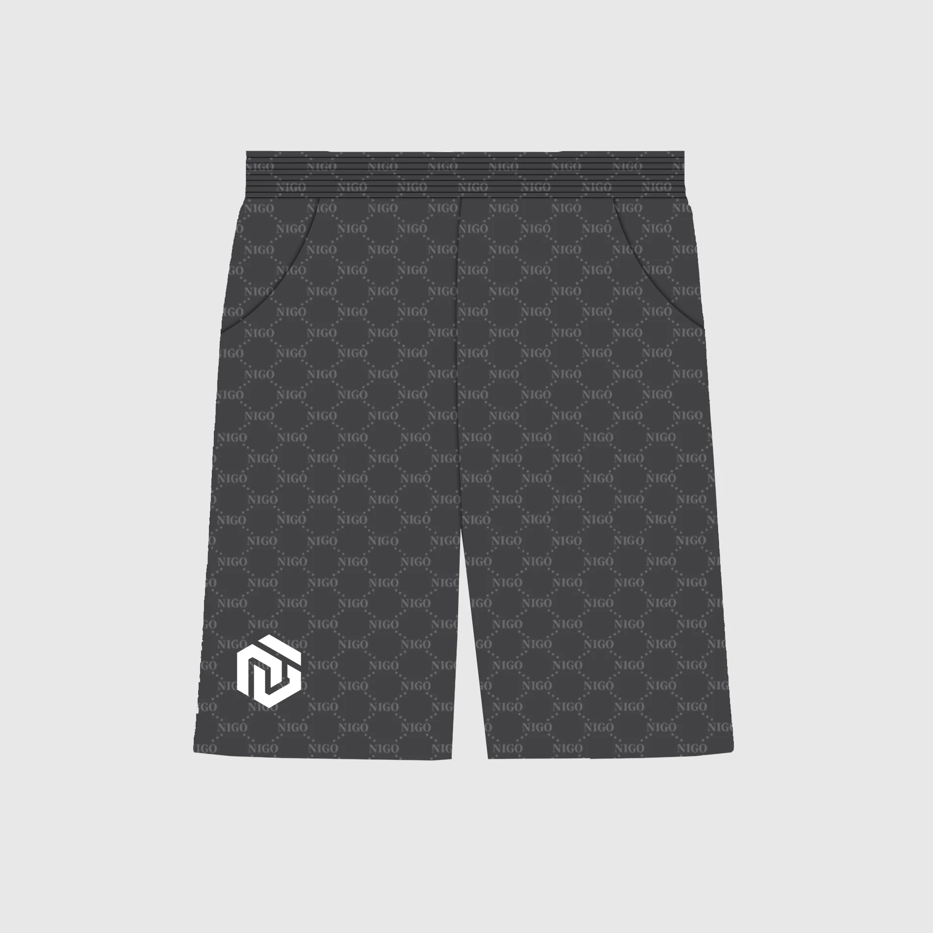 

NIGO Casual Drawstring Sports Shorts Pants #nigo4575