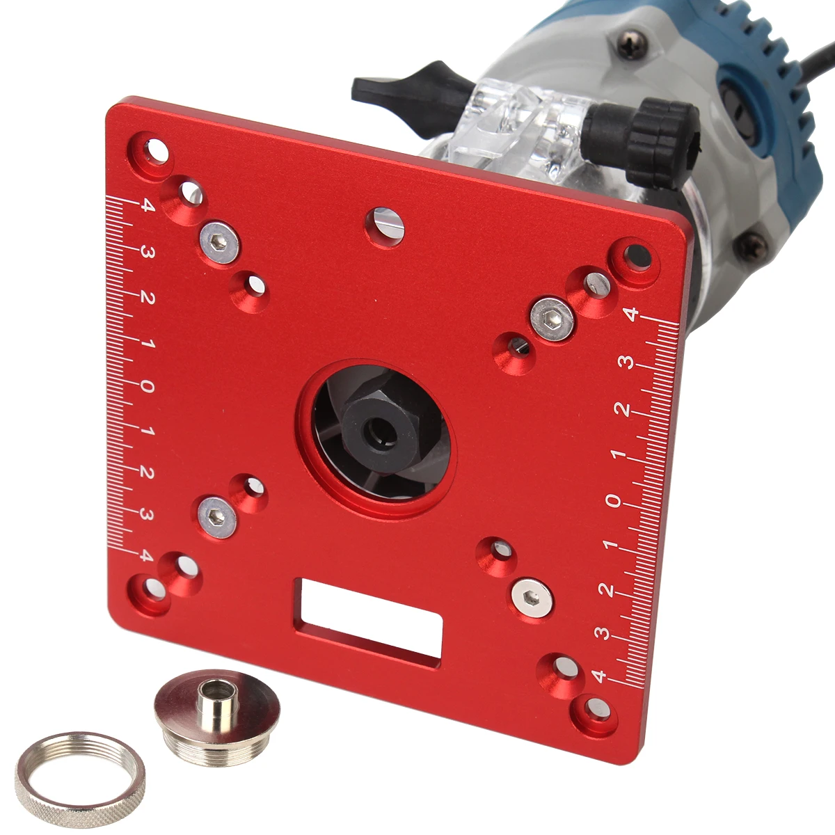 

Multi-Functional Flip Board Aluminum Router Table Insert Plate For Woodworking Benches Table Saw Trimmer Machine DIY Tools