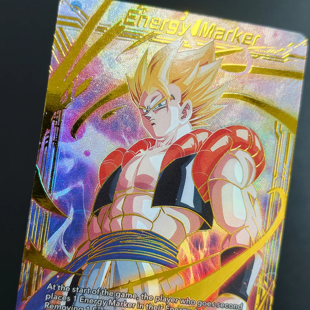 Коллекционная аниме-карта Proxy Dragon Ball Super Masters SS Gogeta Fusion Reborn GDR Critical Blow Bursting Rage BT22 (art.: 3920d99484e41) - 3920d99484e41