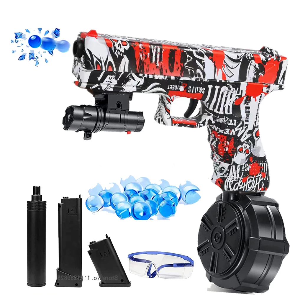 

ЭЛЕКТРИЧЕСКИЙ Игрушечный Пистолет Desert Eagle 1911 Airsoft JM X2 Gel Blaster, игрушечный пистолет для игр на свежем воздухе, игры с водяными бусинами