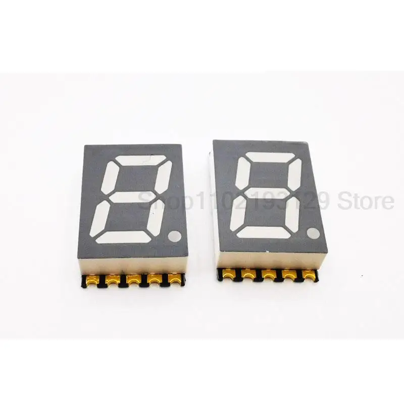 

0.39" 0.39in SMD LED Display RED/GREEN/BLUE/WHITE Nixie tube 0.39 inches 7 Segment 1 Bit smd Digital Tube Anode/cathode