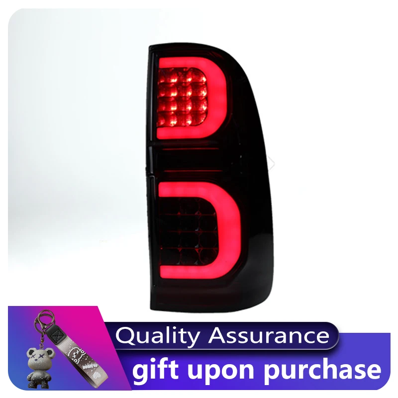 Пара автомобильных задних фонарей для Toyota Hilux VIGO 2004-2014 светодиодный DRL ремонт