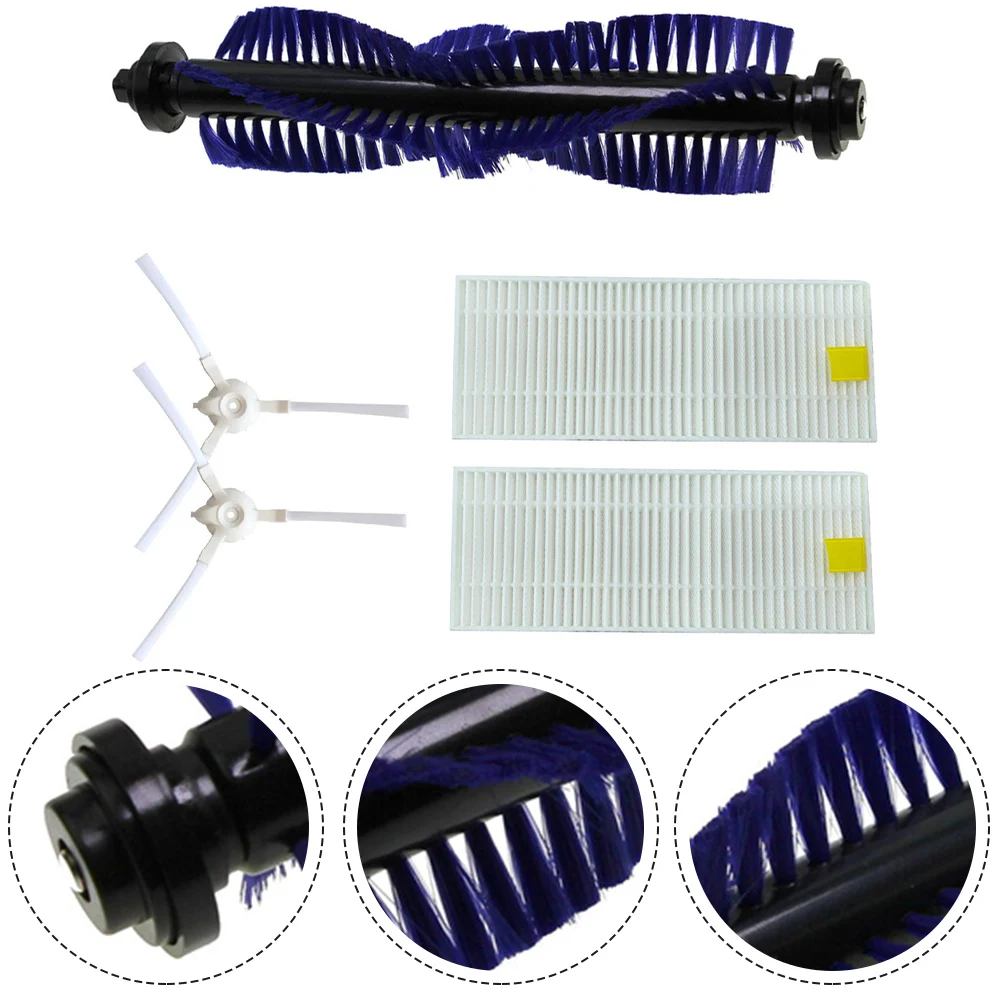 

Фильтр ZR690101 ZR690102, боковая щетка, роликовая щетка для Rowenta RR69 RR6925 RR6943, уменьшение пыли и пыльцы, новинка, 1 комплект