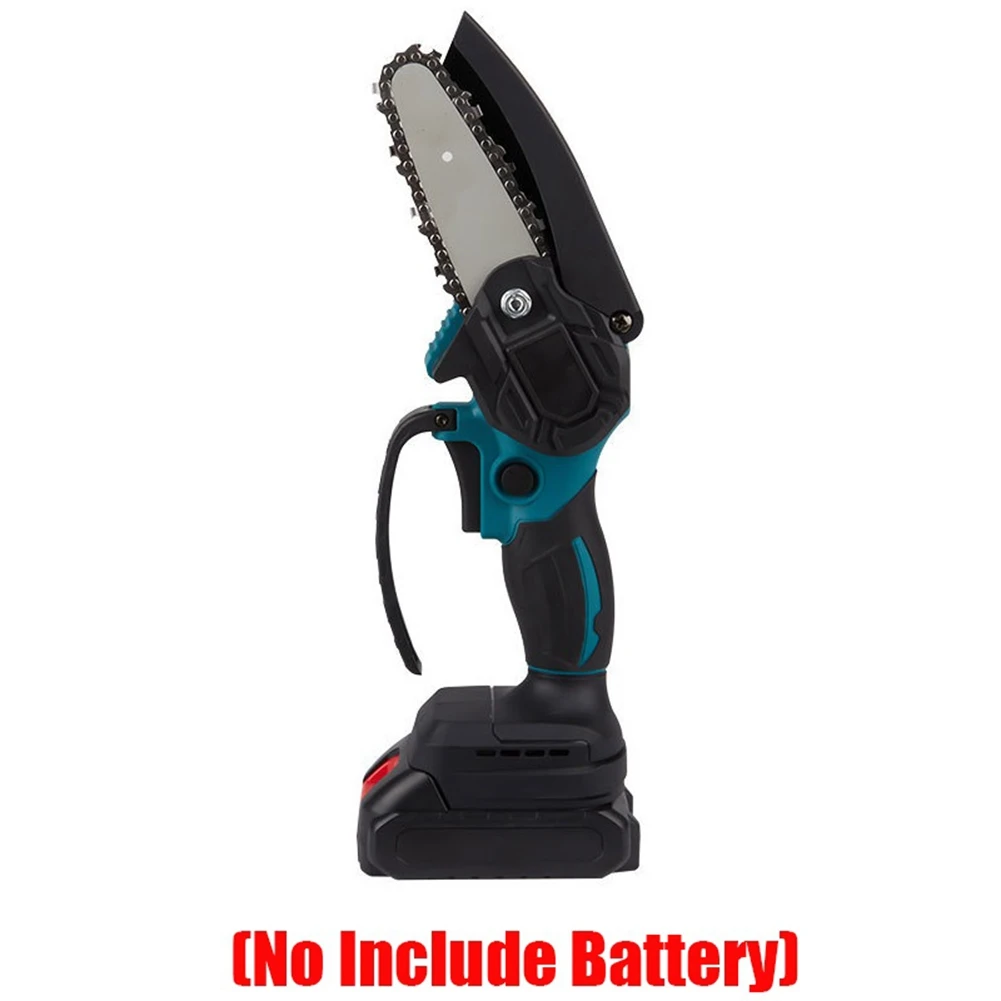 

4 Inch Cordless Electric Chain Saw Cordless Logging Orchard Electric Pruner for Makita 18V Battery(Without Battery)