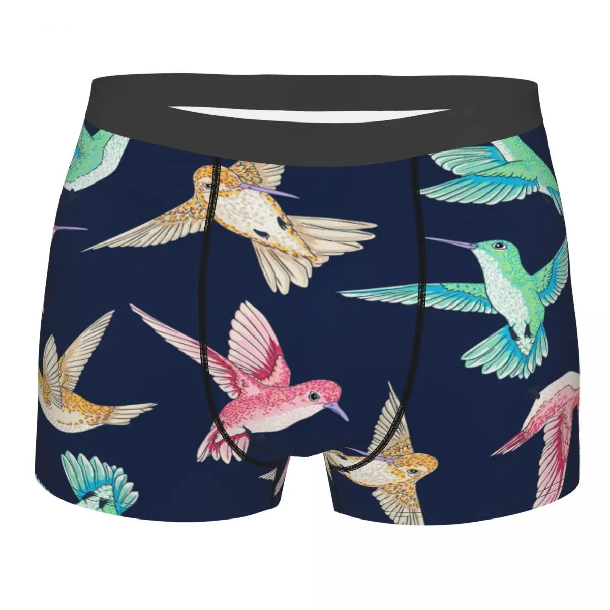 

Men's Panties Underpants Boxershorts Flying Birds Of Paradise Conversational Underwear for Man Sexy Male Boxer Shorts