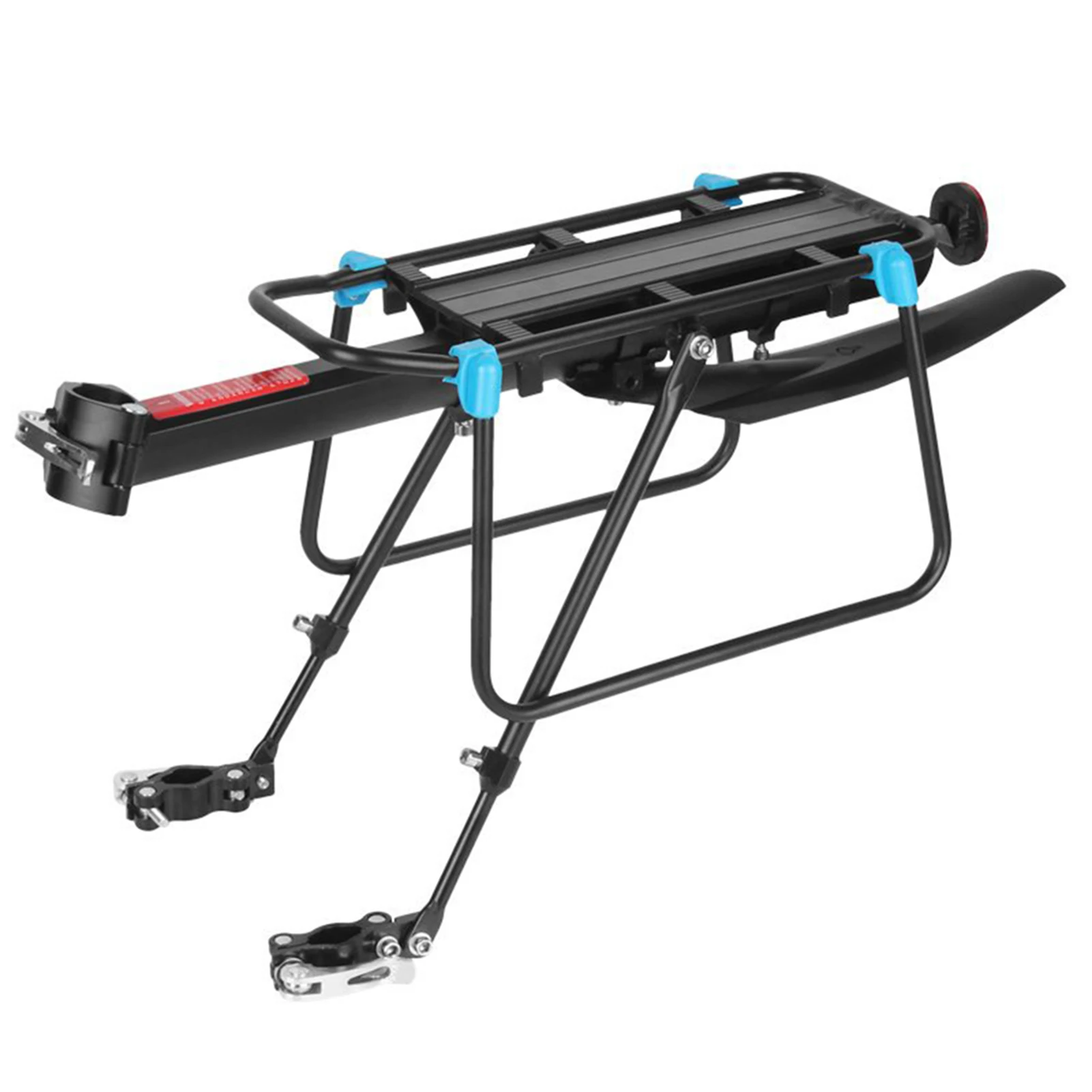 

Bike Bicycle Cargo Rack Quick Release Adjustable Bike Rear Rack Mountain Road Bicycle Cargo Luggage Carrier Rack 50-100KG Load