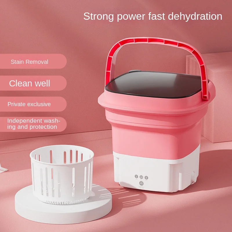 

Fashion Folding Washing Machine Portable Washing Machine Dual Purpose Washing Machine for Baby Clothes Folding Washing Machine