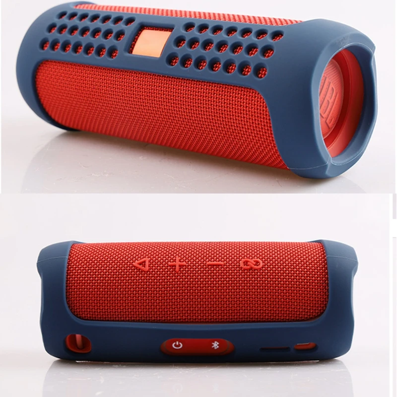 

Portable Silicone Case Cover Shell Anti-fall Speaker Case for J-B-L Flip 5 Bluetooth-compatible Speaker Accessories B36A