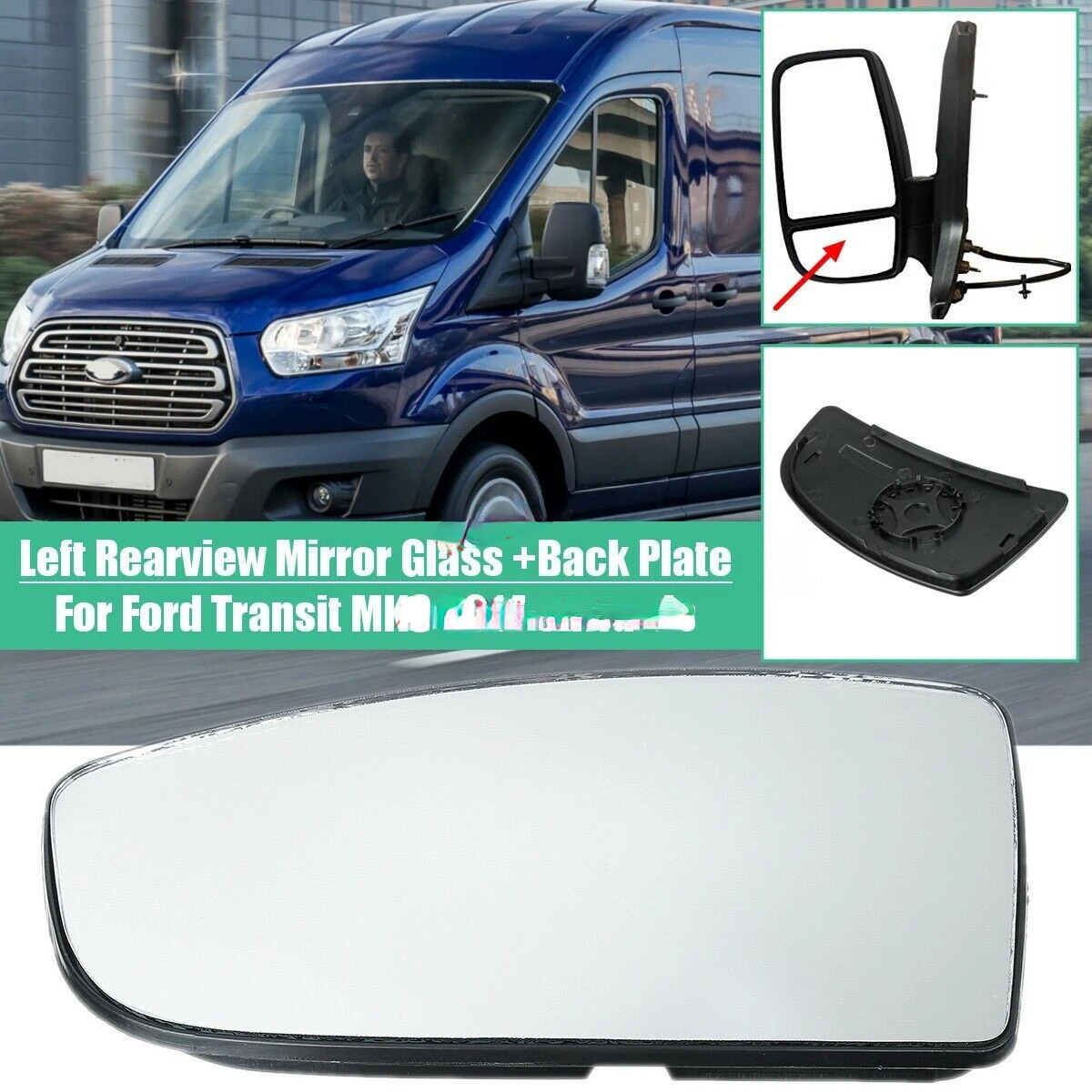 

1pcs FOR Transit MK8 14-Rearview Mirror