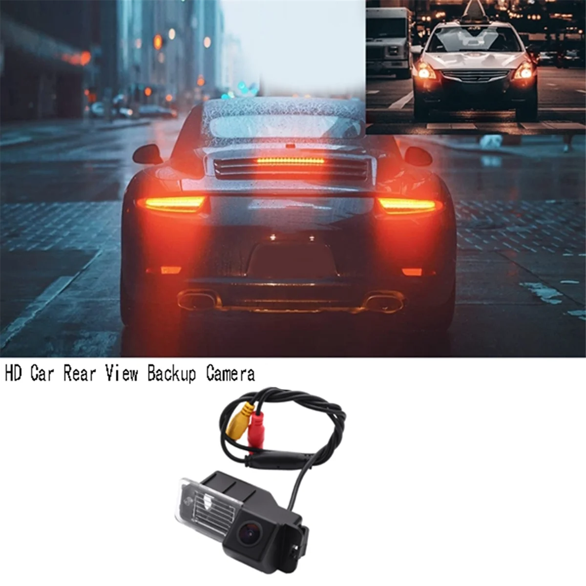 Автомобильная резервная камера заднего вида HD вспомогательная системы парковки