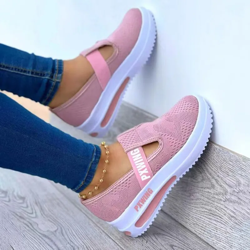 

2022 Sandals for Women Sports Style Ladies Sandal Platform Flat Shoes Breathe Freely Zapatos Plataforma De Mujer De Fiesta