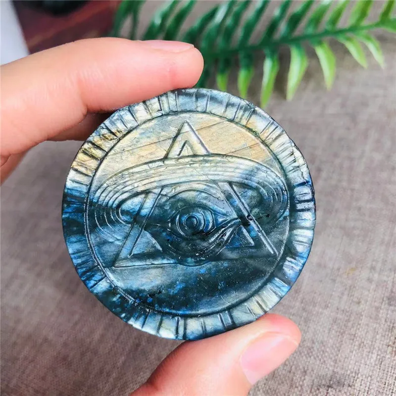 

Синий лабрадорит летучие мыши Sisterstone