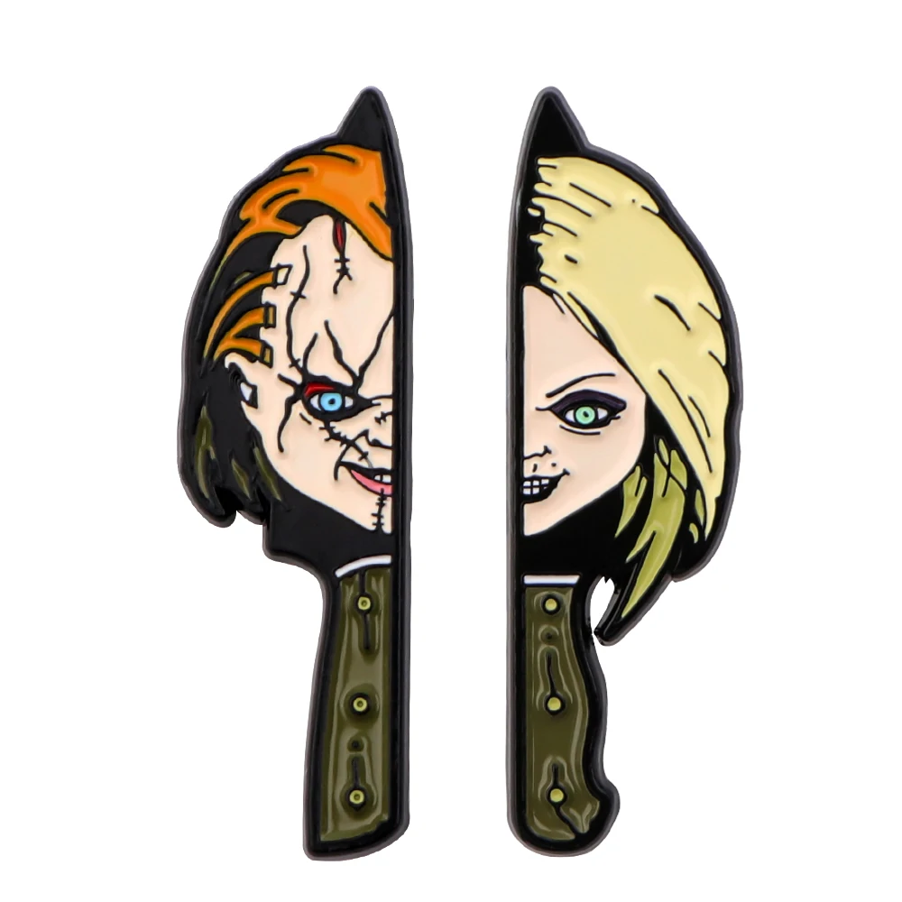 Броши с эмалью для одежды триллер значок воротника сумки шляпы булавки лацканов