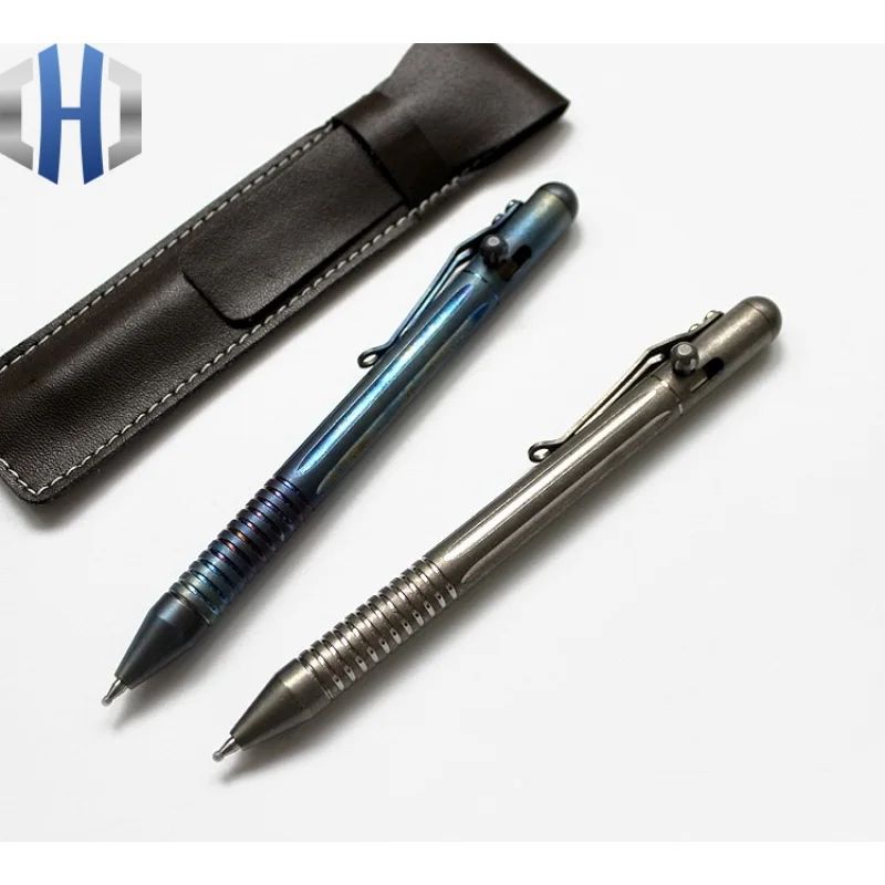 Titanium Alloy EDC Gun Plug Pen Men And Women Defense Pen Tactical Signature Pen Broken Window Pen