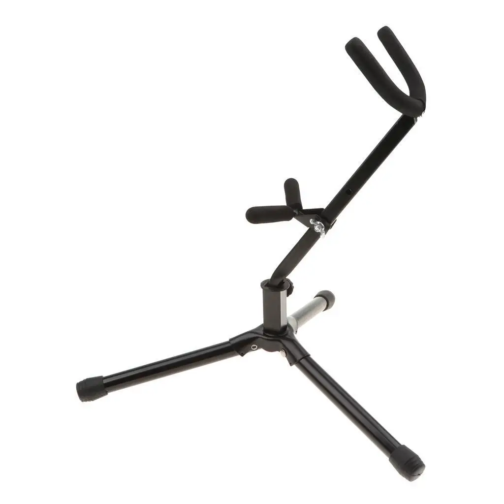 

1 Piece Saxophone Tripod Stand Holder Black Woodwind Instrument Parts
