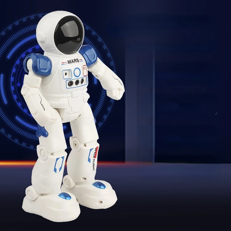 Робот с радиоуправлением векторная игрушка умная Робототехника для детей музыка