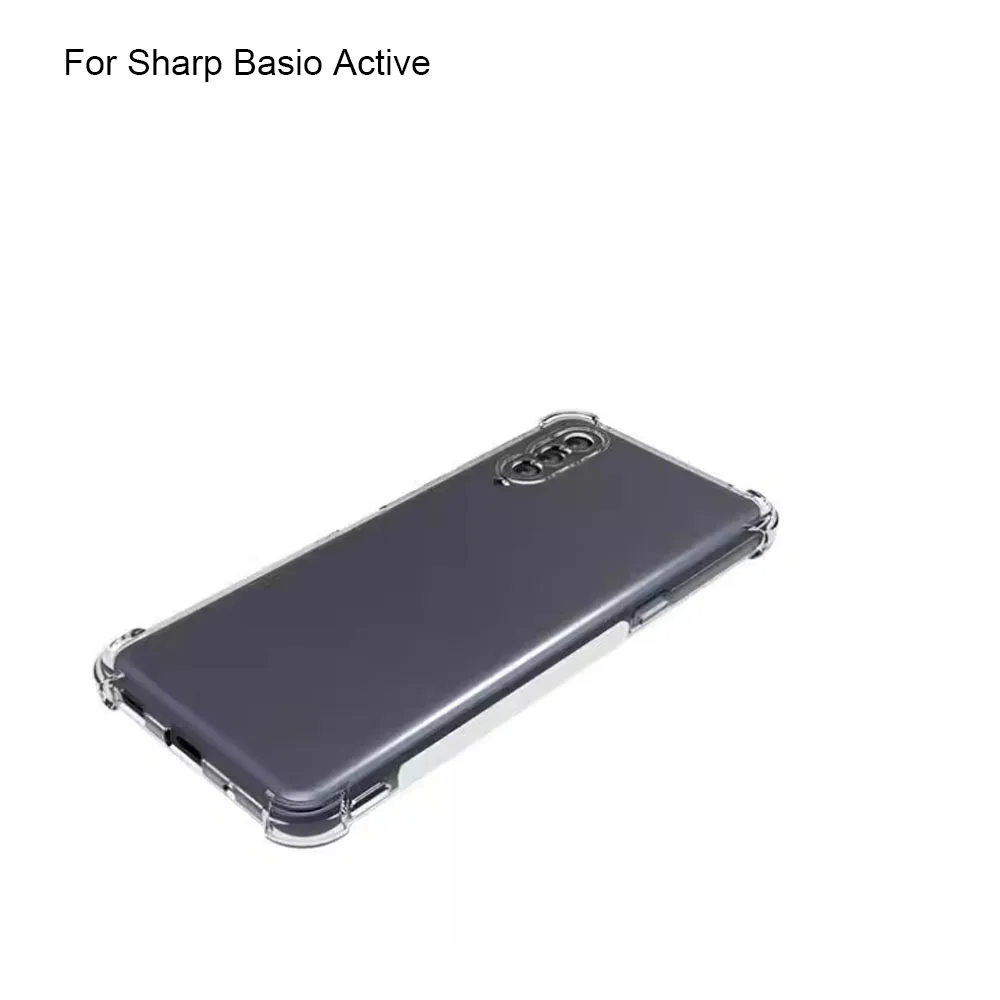 Фото Чехол для Sharp Basio Active, прозрачный защитный чехол A201SH SHG09 Basio Active2 SHG12, противоударный силиконовый чехол Coque Fundas №2