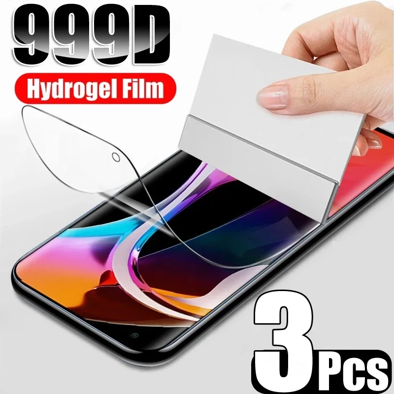 

3PCS Hydrogel Film For Xiaomi Mi 9T 11T 12 11 12S 12T Pro Ultra Full Cover For Xiaomi 10 11 Lite 5G NE Pro 10T Screen Protector