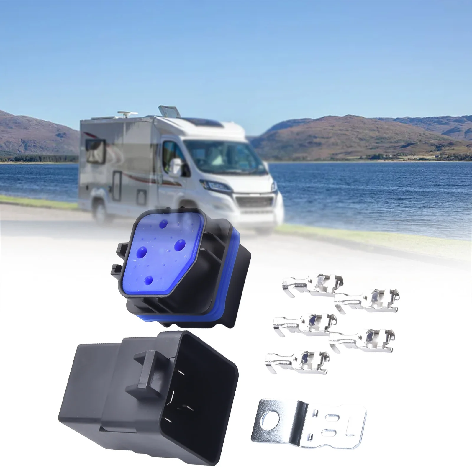 Реле для автомобильных аксессуаров 1 комплект реле 45 мм 32 560 Вт подходит