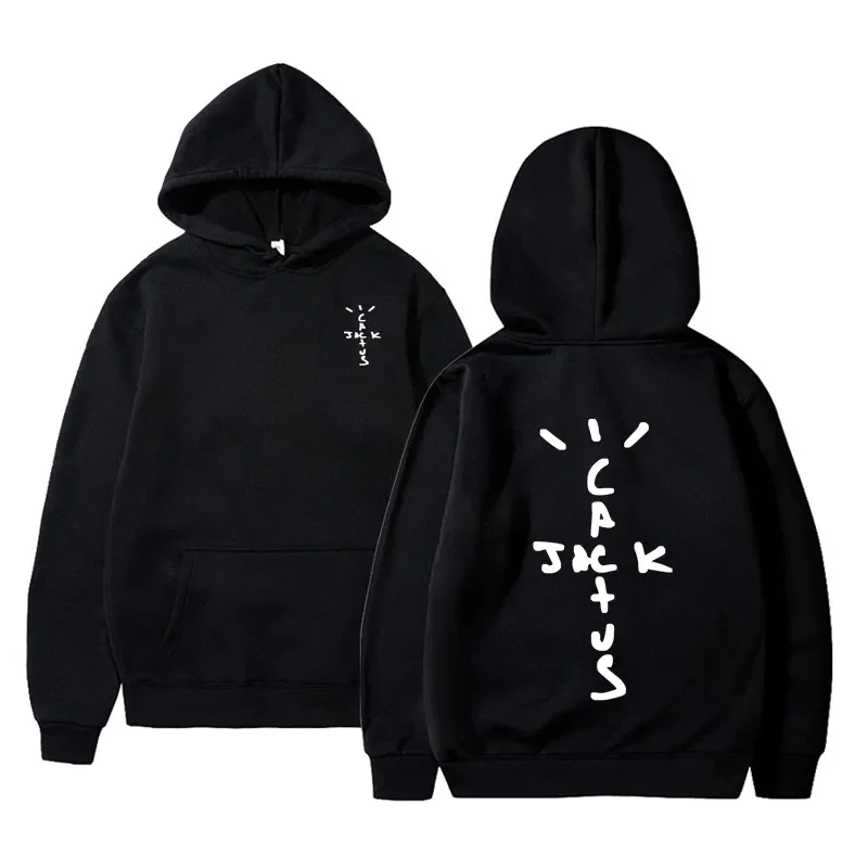 

2023 Zomer Hiphop Hoodies Cactus Jack Swag Print Grappige Vrouwen Mannen Capuchon Sweatshirt Casual Pullover Harajuku Oversized