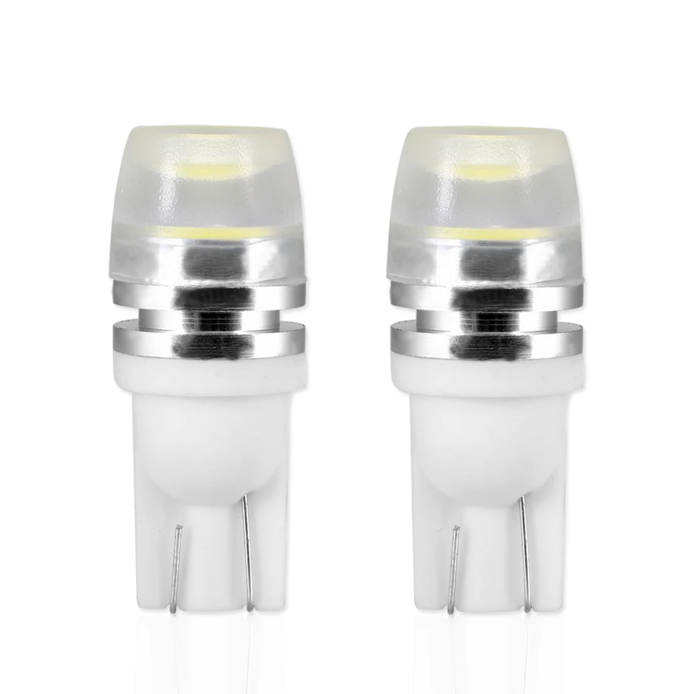 2 шт. W5W T10 Светодиодные лампы 6000K 168 194 Led 5w5 автомобильный внутренний купол номерной