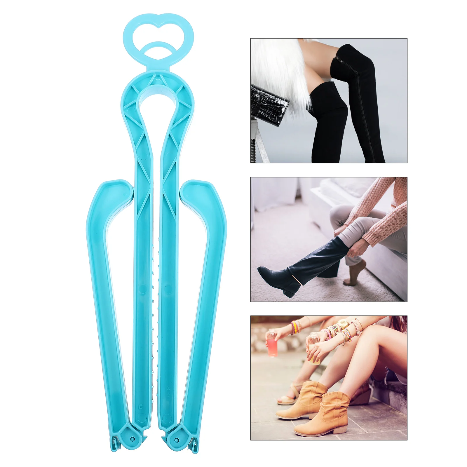 

Shoes Clip Adjustable Boot Shaper Inserts Folding Boot Shaper for Shoes Ankle-high Knee-high