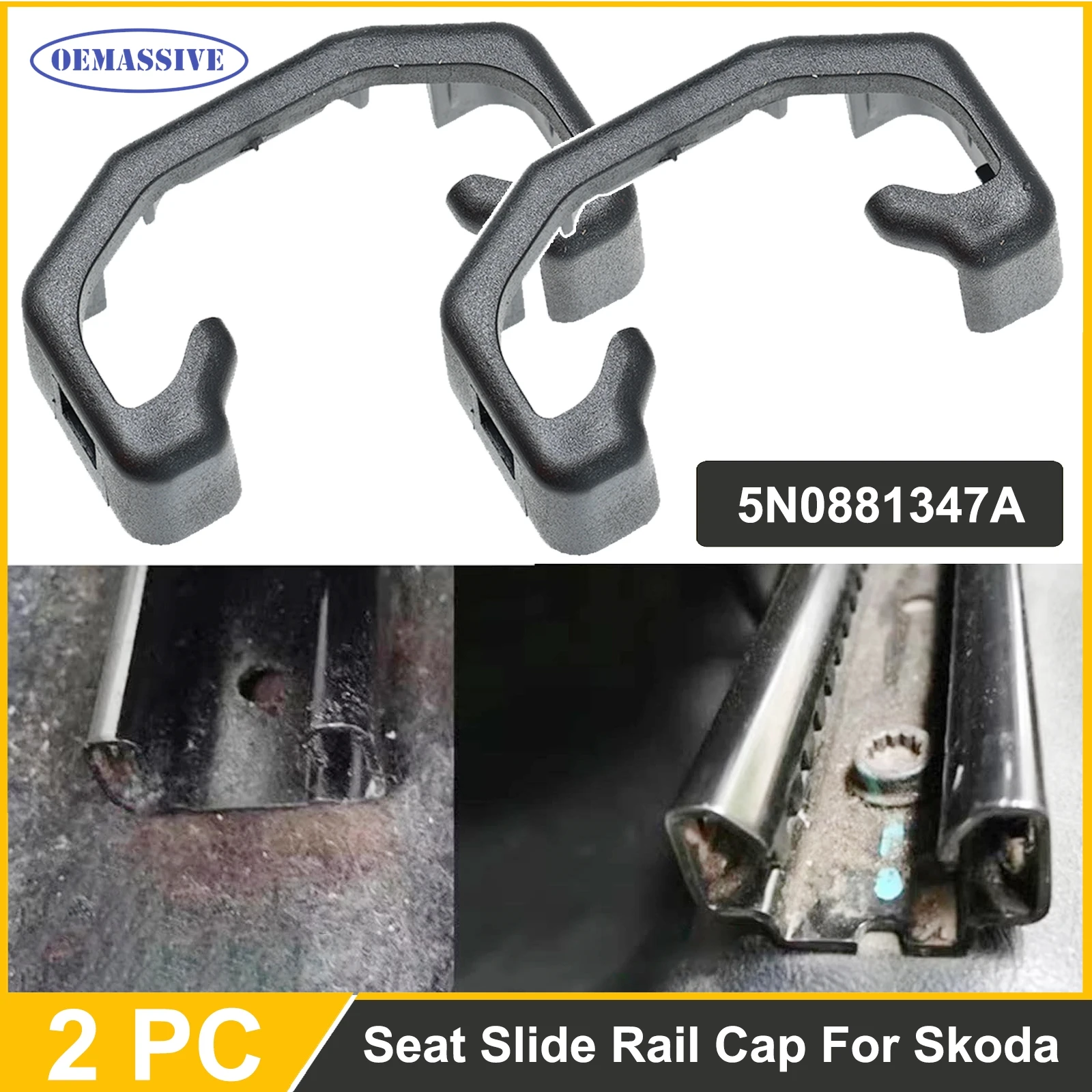 

Раздвижная заглушка для салона автомобиля, зажим для скольжения 2 шт. для VW Sharan Tiguan Skoda Rapid I II Yeti Opel Insignia 2017 2015 2014