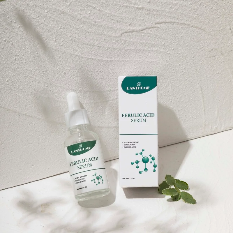 

Reducing Twrinkles Fine Lines Firming Hydrating Skin Shrink Pores Clear Up Acne Minimize Scars Ascorbic Acid Ferulic Acid Serum
