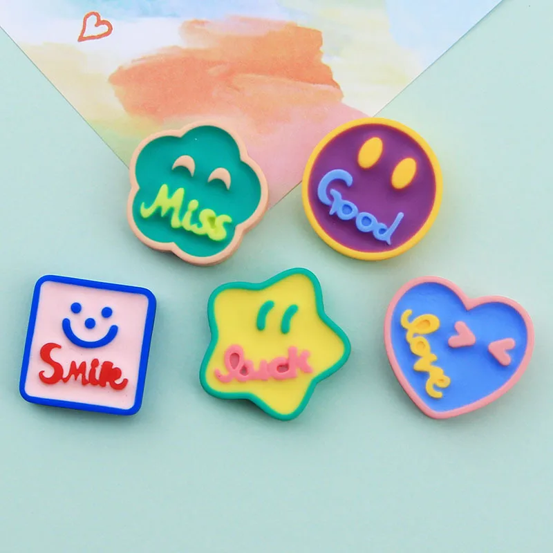 

Бесплатная доставка, 100 шт./партия, новинка, милые полимерные мини-заколки для волос с плоской задней стороной из мультфильма, украшения для свадьбы «сделай сам», аксессуары LSW515