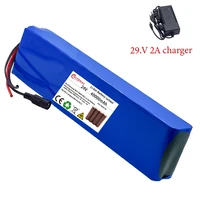 new 7s4p 24v 10ah liion battery pack 29 4v 10ah electric bicycle motor ebike scooter 18650 lithium batteries with bms charger