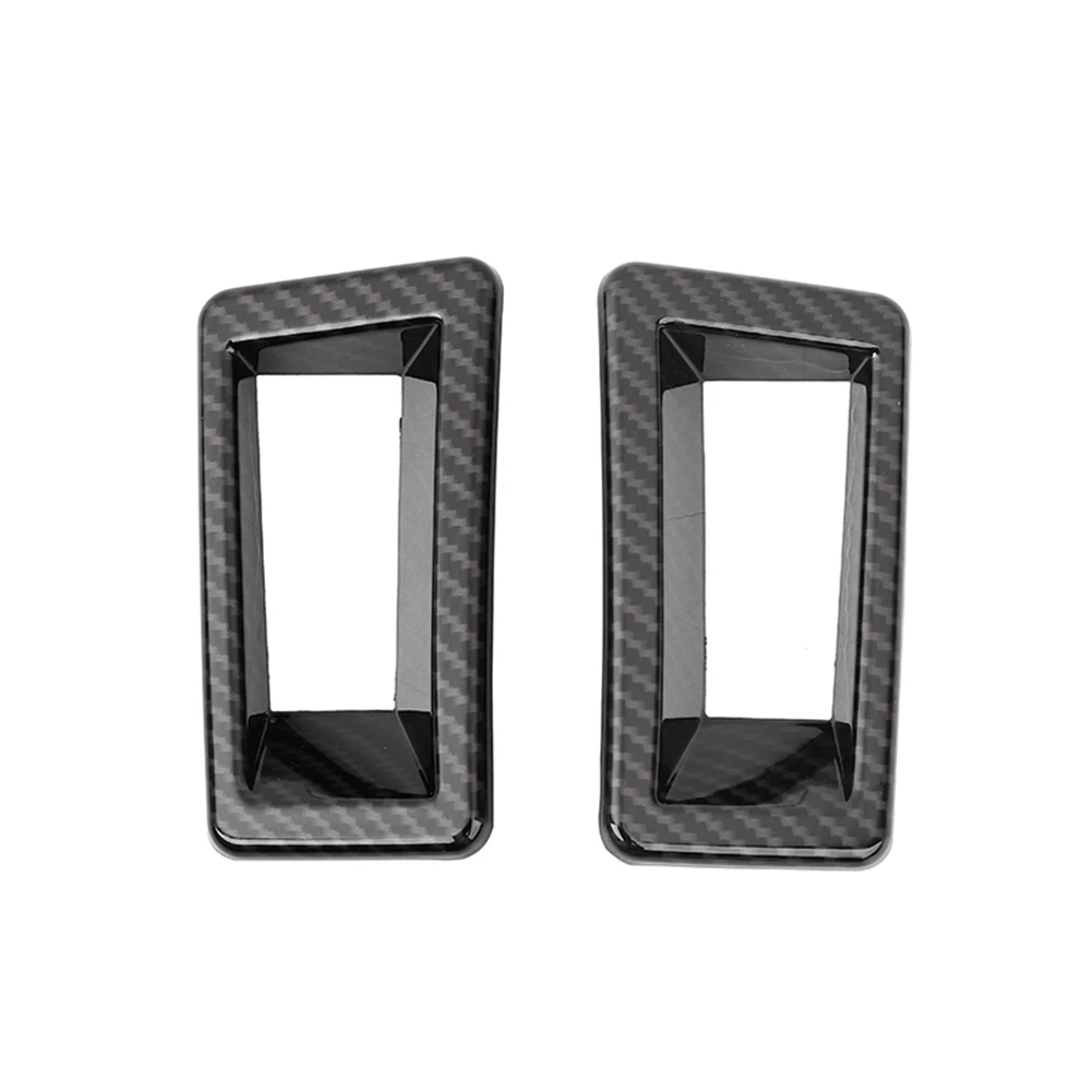 

Rear License Plate Lamp Cover Decoration Trim Sticker for Sport 2021 2022 Accessories ,ABS Carbon Fiber