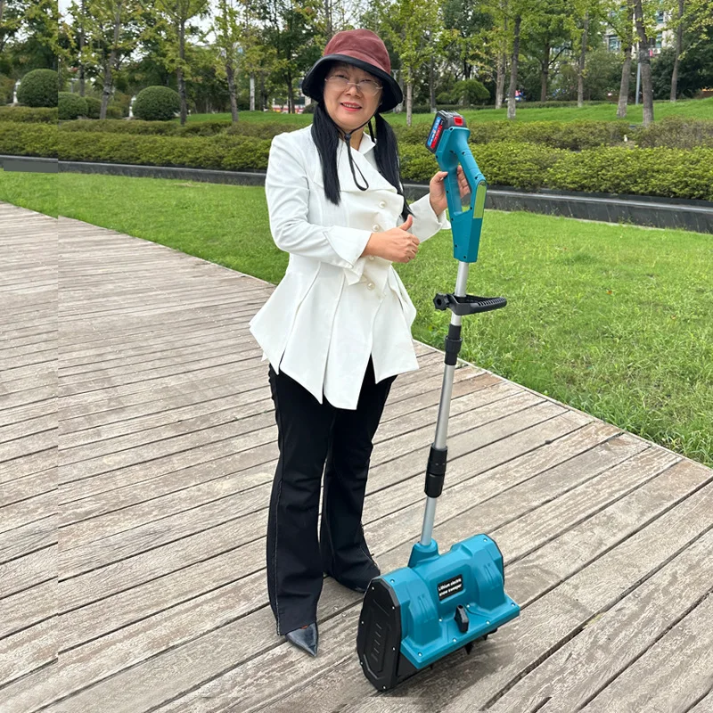 Снегоуборщик с литиевой батареей беспроводной складной портативный для