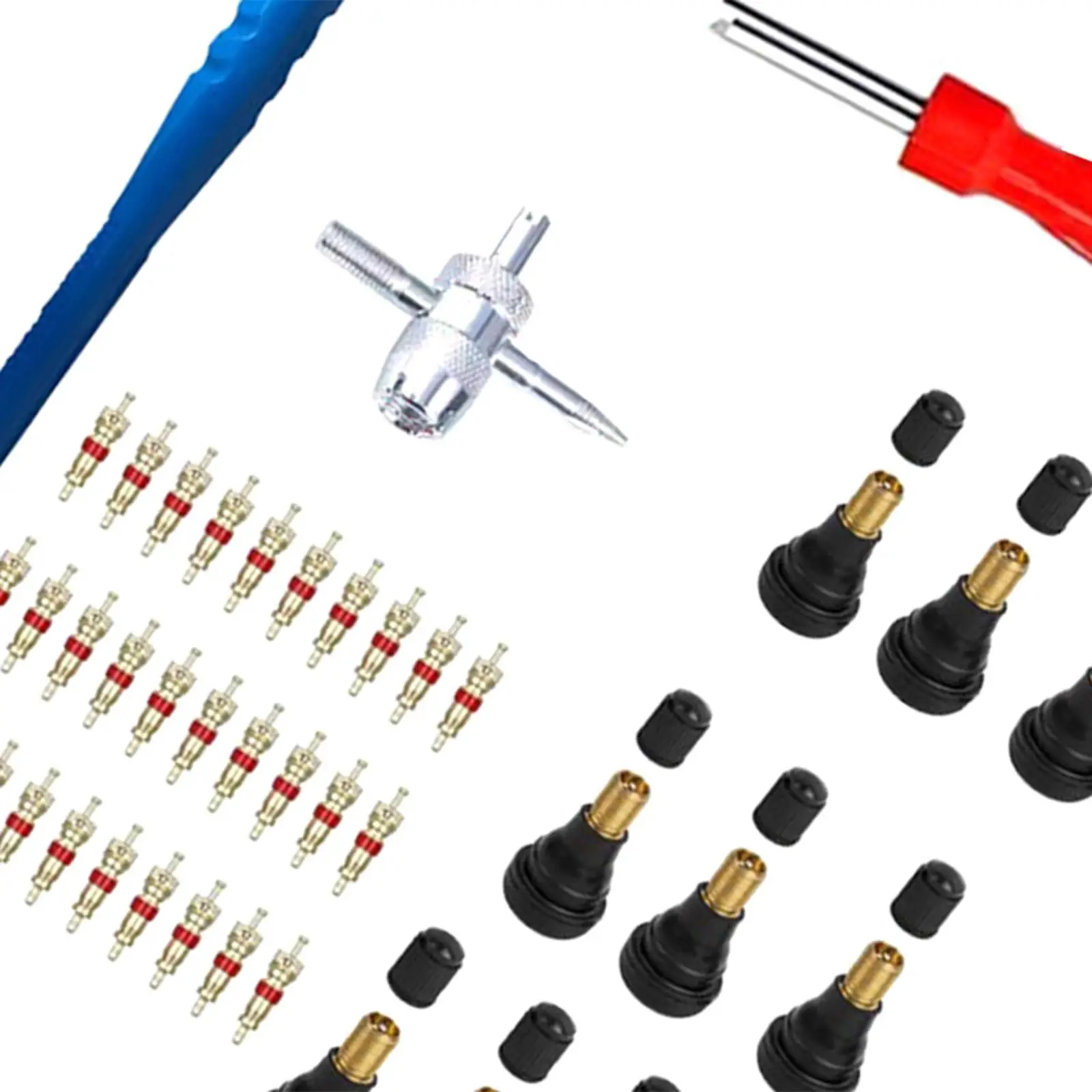 43 шт. TR412 инструмент для снятия клапана шины премиум-класса набор инструментов