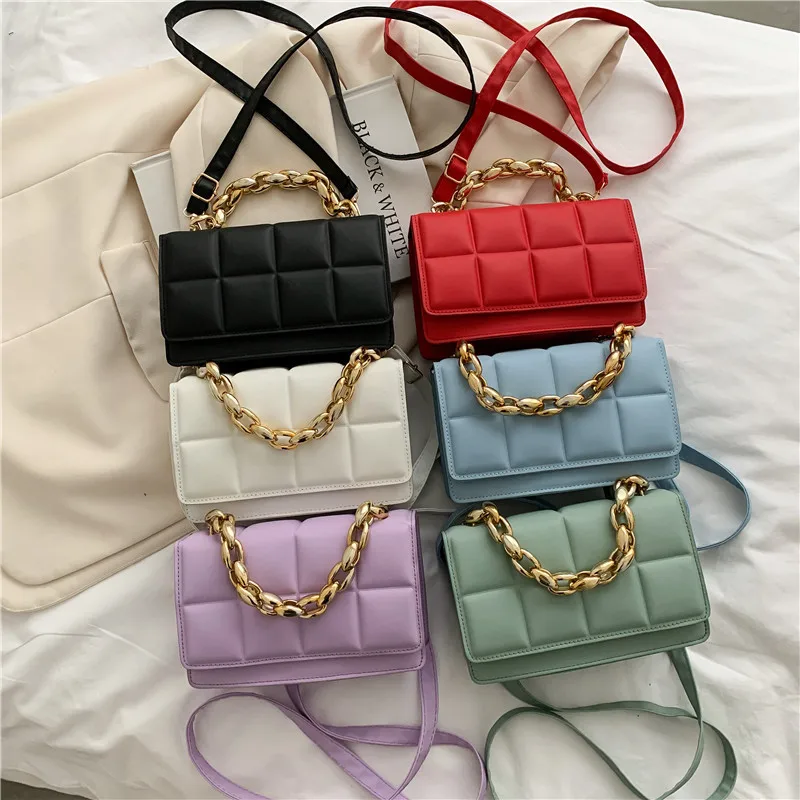 

Advanced retro chain small square bag girl 2021 new tide French niche fashion Joker shoulder messenger bag