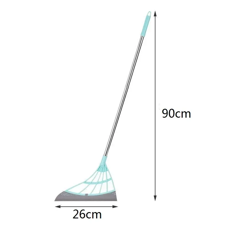 

Волшебная Щетка стеклоочистителя, выжимаемая силиконовая Швабра для мытья пола, инструменты для чистки окон, скребок для шерсти домашних животных, не прилипает, подметание и кухня