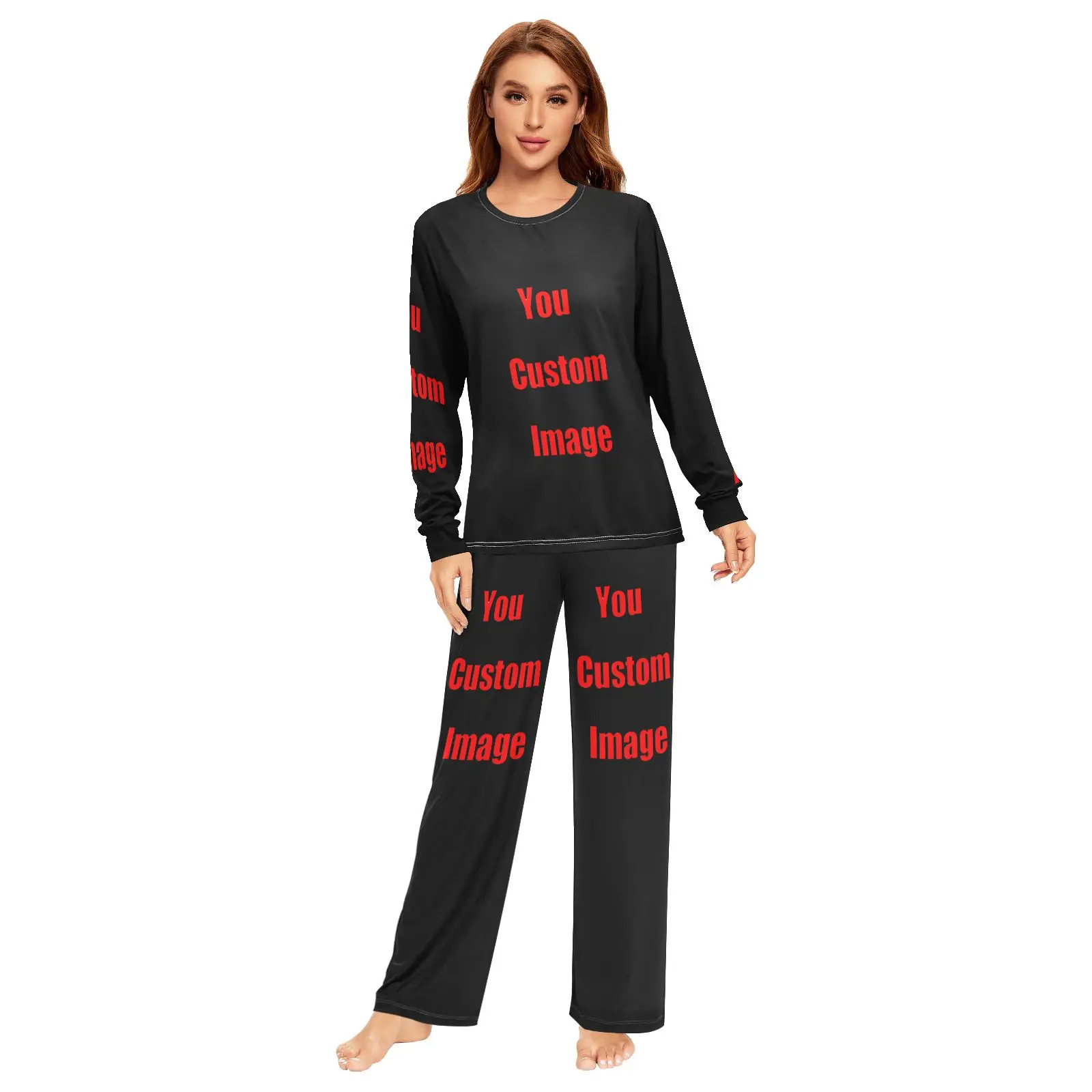 Свободные пижамные комплекты для мужчин и женщин домашняя одежда сна с