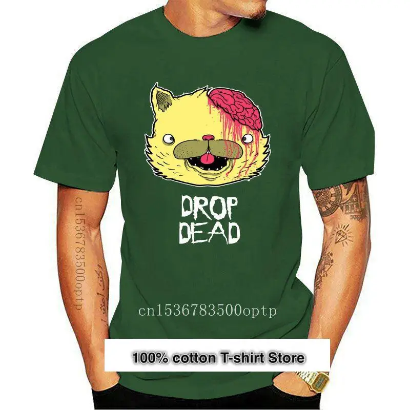 

Camiseta negra Drop Dead, nueva