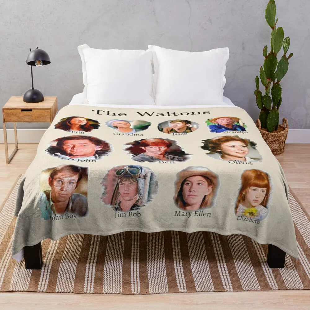 

The Waltons Throw Blanket decorative bed blankets blanket for giant sofa Ultra-Soft Micro Fleece