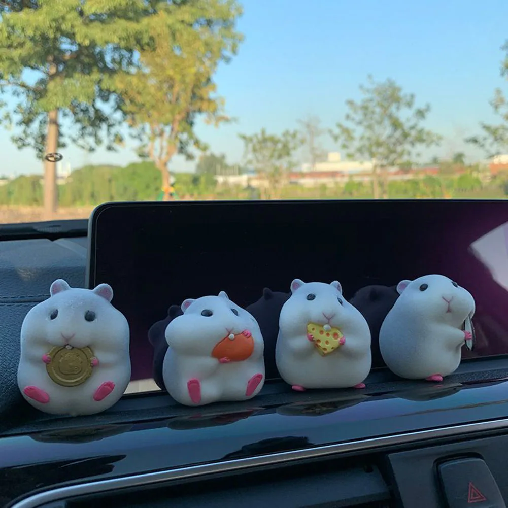 

Cute Anime Hamster Decoration Car Interior Decoration Car Ornament Cute Anime Stealing Hamster New Home Party